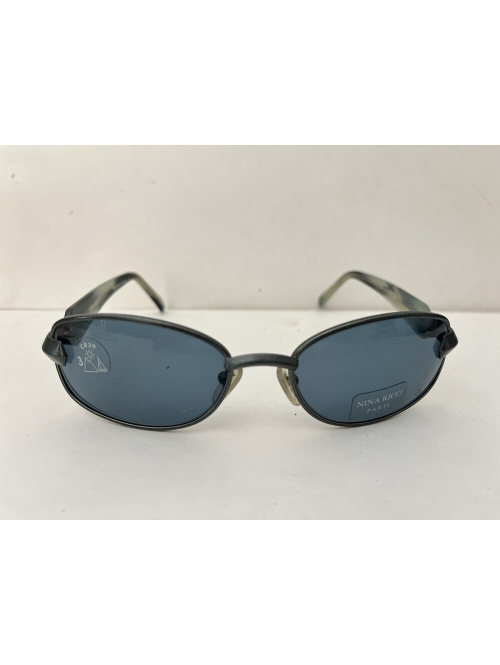 Nina Ricci Eyeglasses Frames Black Round NR 3441 BP E011 F811